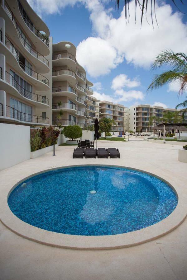 3Br Apt With Pool 칸쿤 외부 사진
