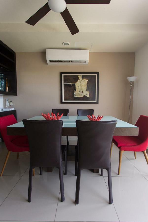 3Br Apt With Pool 칸쿤 외부 사진