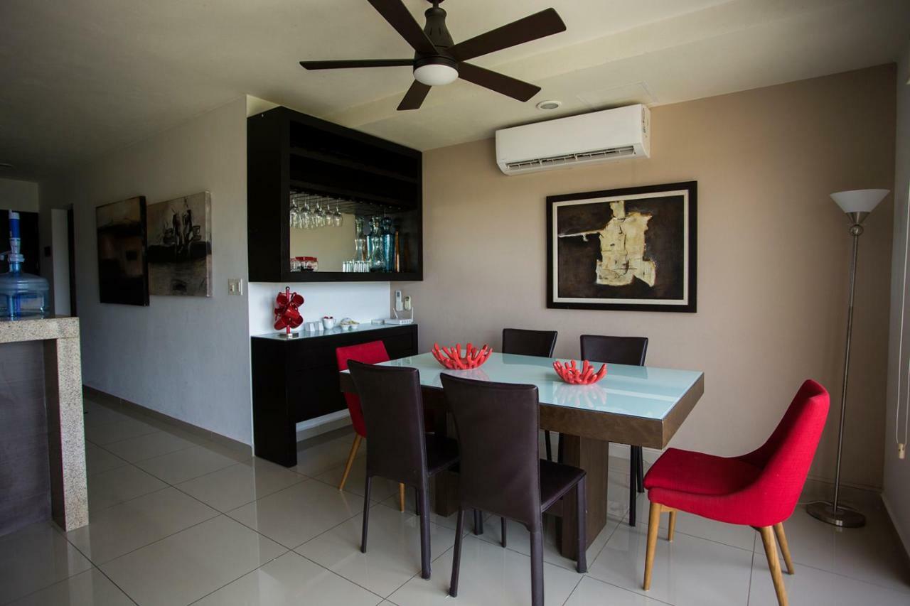 3Br Apt With Pool 칸쿤 외부 사진